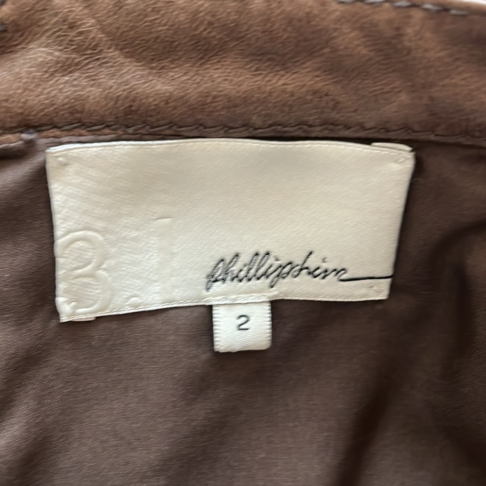 Phillip Lim leather skirt - Picture 3 of 4